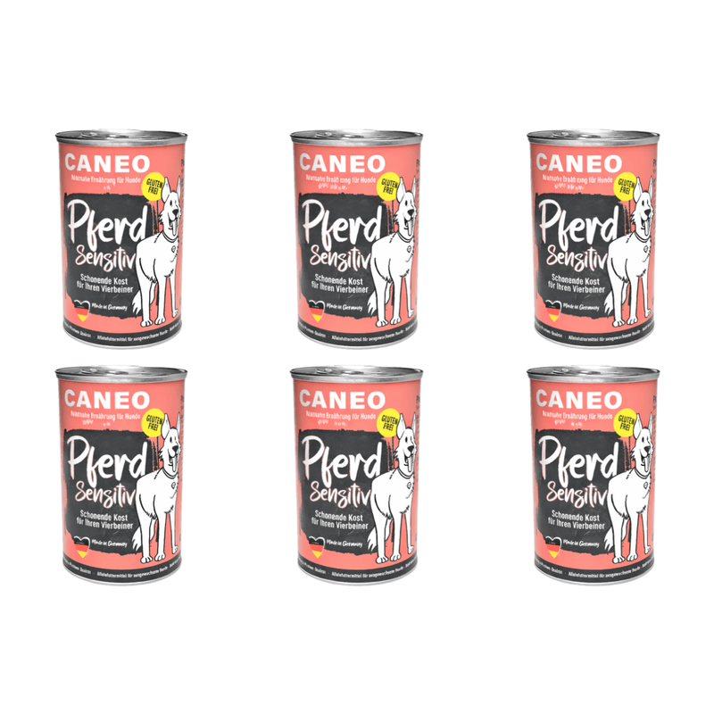 CANEO Pferd sensitiv 6 x 400 g