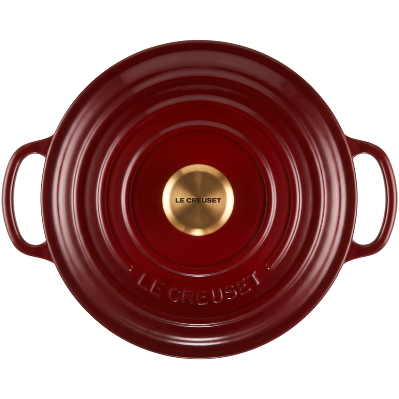 Le Creuset Signature gietijzeren braadpan - 20 cm, granaat