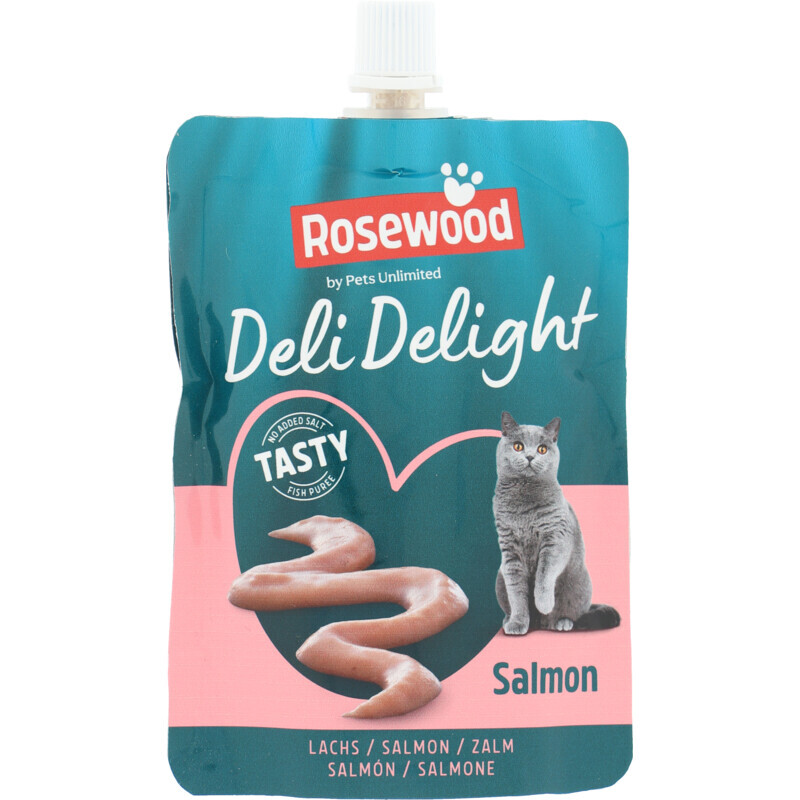 Rosewood Friandise pour chat - Saveur saumon 80 g