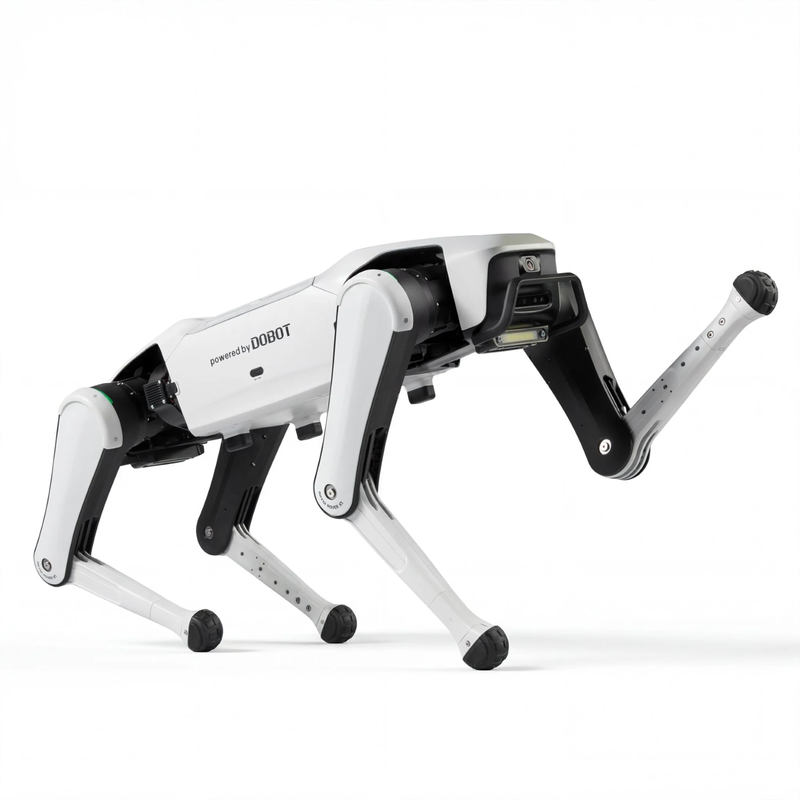 DOBOT Rover X1 Pro KI-Hundebot, Sicht- & UWB-Folge, Sprachinteraktion, Vierbeiniger intelligenter Begleitroboter