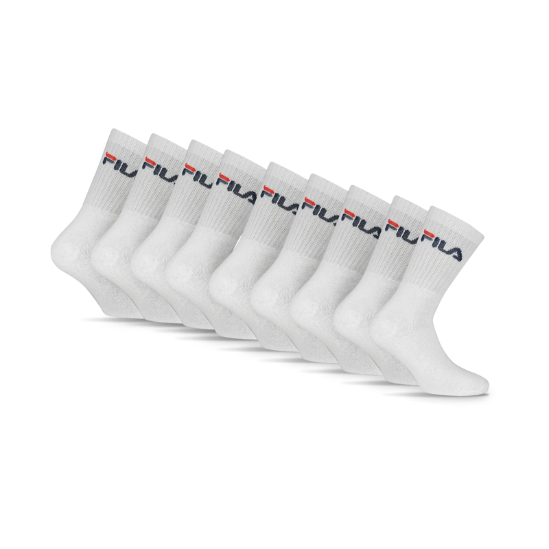FILA Sportsokken 9-pack White Size 35-38