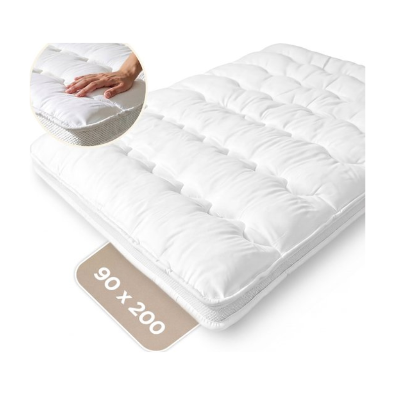 Sleeptime Matrastopper 3D Air Hotel - 90 x 200 cm - Wit