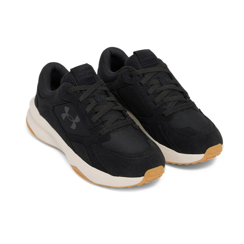 UA EDGE SUEDE - BLACK/STONE/BLACK - 3027731-001 - 12