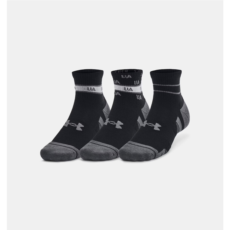 Performance Tech™ 3-Pack Quarter Socks Black Castlerock L