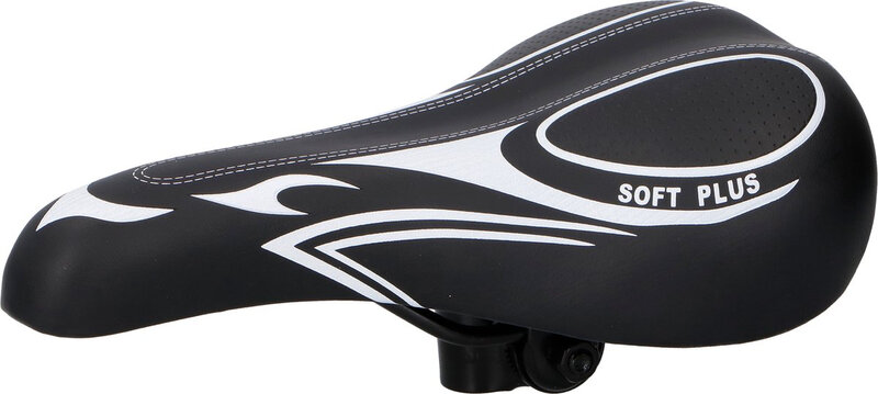 Dunlop MTB Fietszadel - Zwart, 27 x 16,5 cm