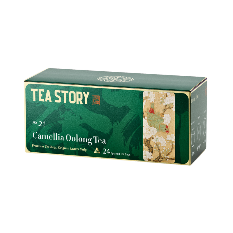 Camellia Oolong Tea Bags [Skin Hydration] Floral Wellness Infusion, Blooming Beauty 2