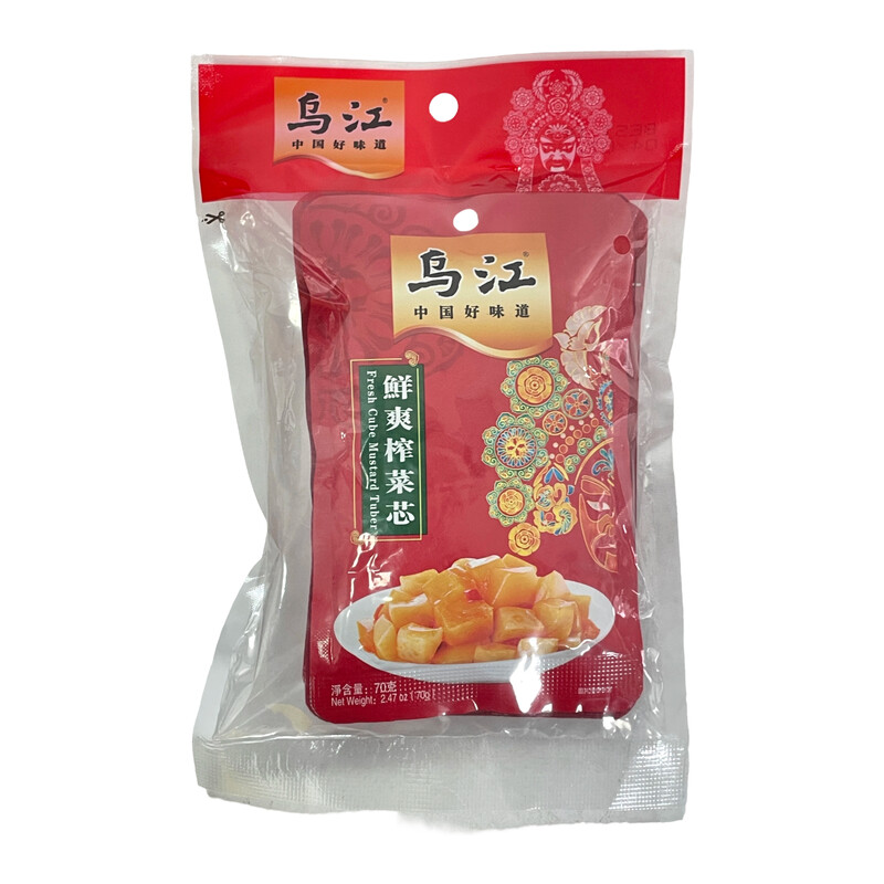 Wu Jiang Fresh Pickled Mustard Stem Core 70G X 4