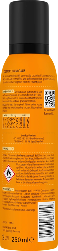 Got2B Locken-Mousse 250 ml