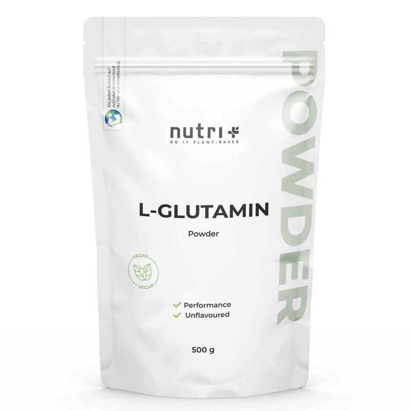 Nutri+ L-Glutamin Pulver 500 g