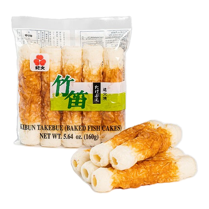 Kibun Takebue Chikuwa - Grilled Fish Cake 160g