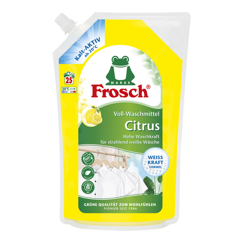 Frosch Voll-Waschmittel Citrus 1,5L  MP