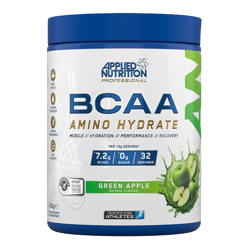 Applied Nutrition BCAA Amino Hydrate Groene Appel 450 g (32 porties)