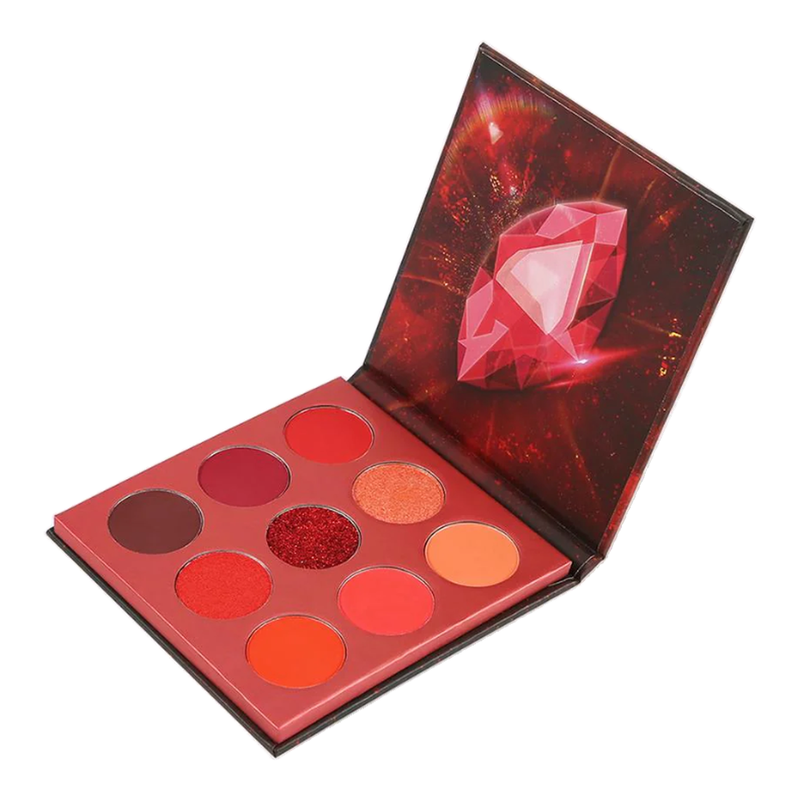 Docolor Red 9-Color Gem Eyeshadow Palette