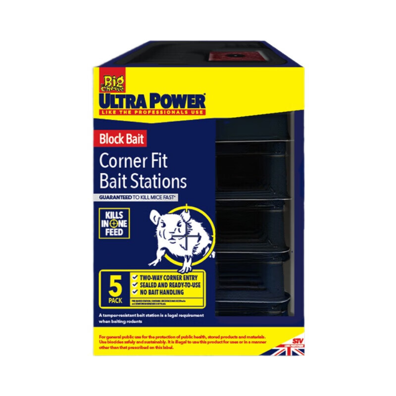 Baited Mouse Station 5pk