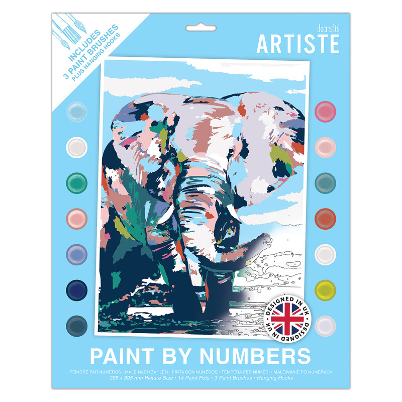 Paint By Numbers Noble Elephant