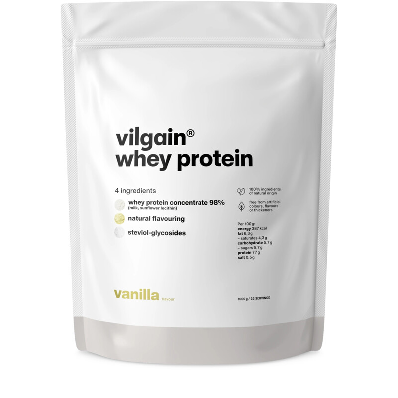 Whey Protein Vanilla Protein Nutrition Powder Flavour - 1000g