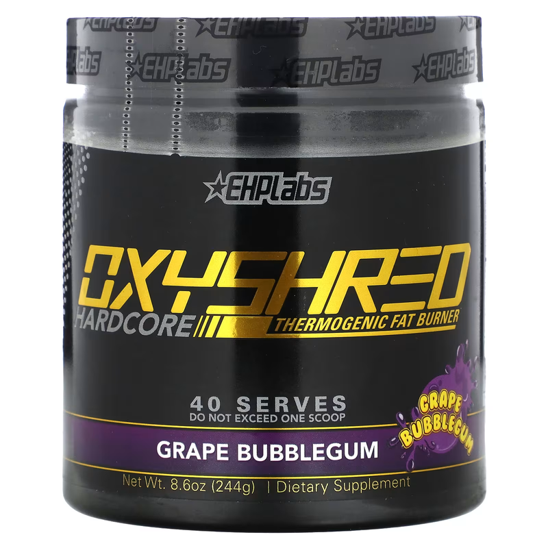OxyShred Hardcore Grape Bubblegum 248g