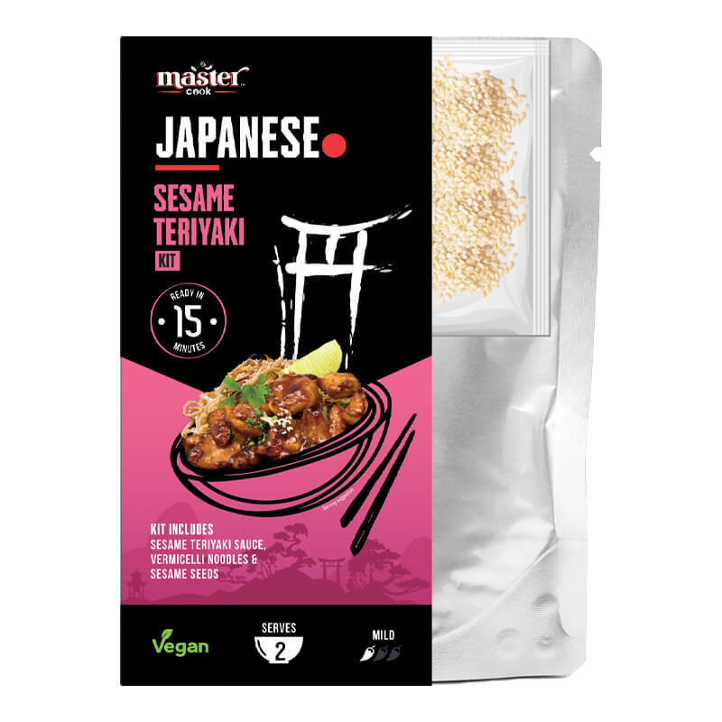 Master Cook Japenese Sesame Teriyaki Noodle Kit 5x 352g 450g