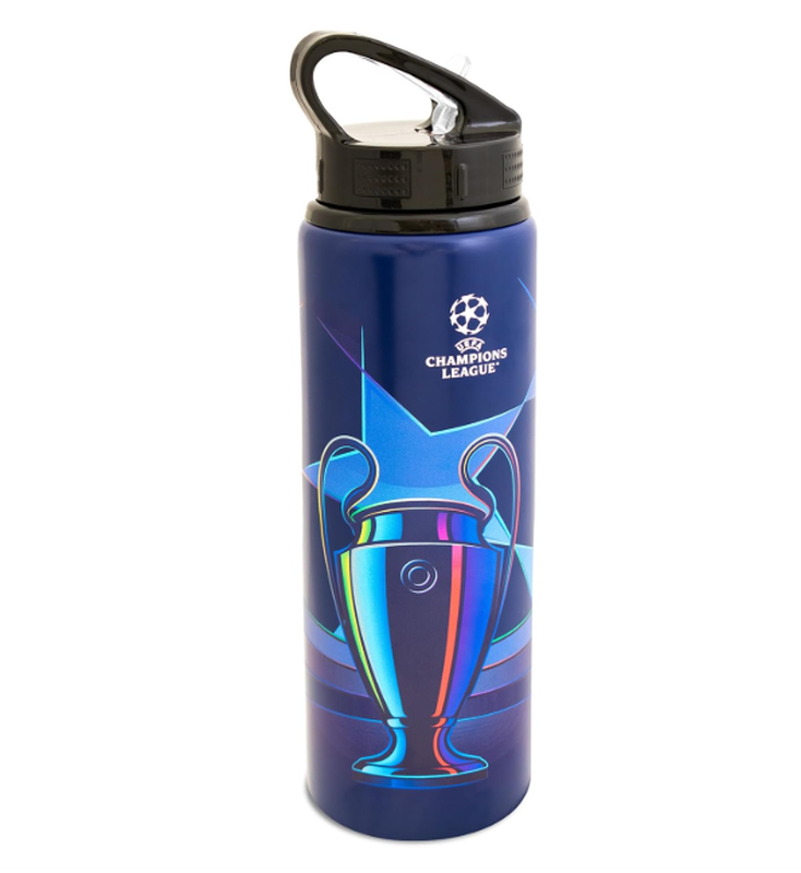 UCL 750ml Plastic Bottle Navy/ Pink