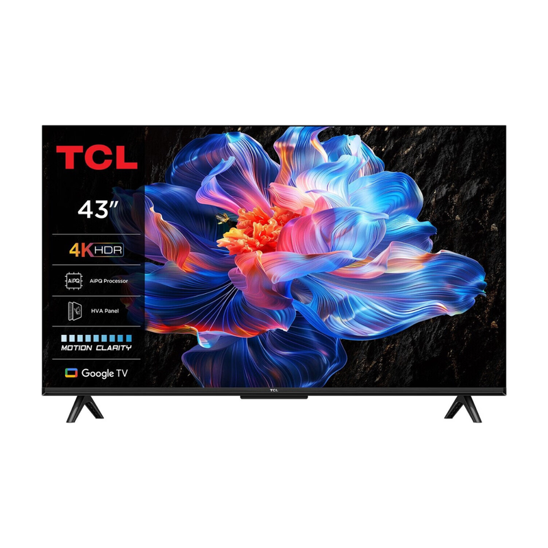 TCL 43P61K 43inch 4K LED 60Hz 2025 televisie