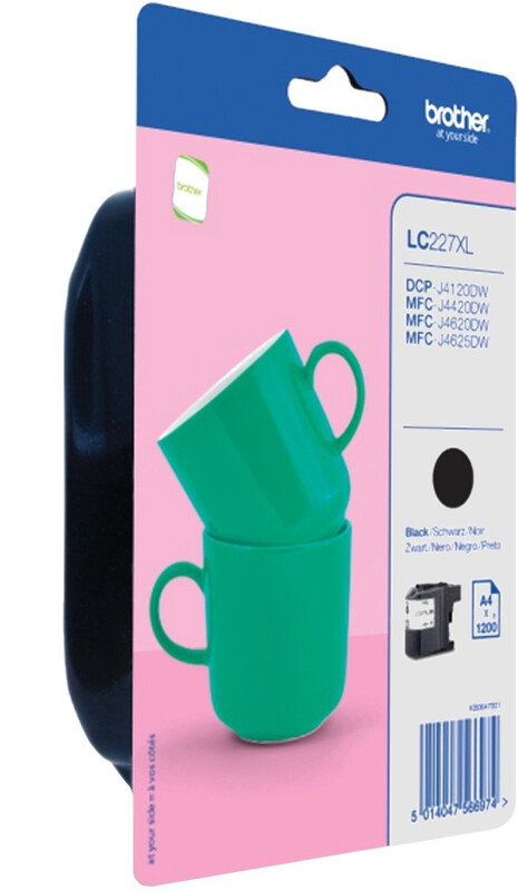 Brother LC227XLBKBP inktcartridge origineel zwart, 1 stuk