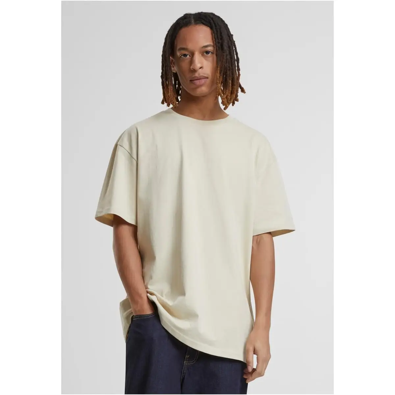 Urban Classics extra grote heavyweight T-shirt - zandkleur - 4XL