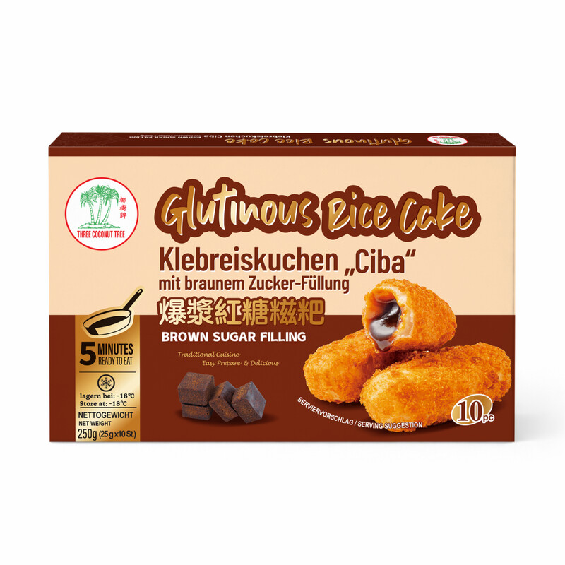 TCT Kleefrijstcake met vulling van bruine suiker 250 g