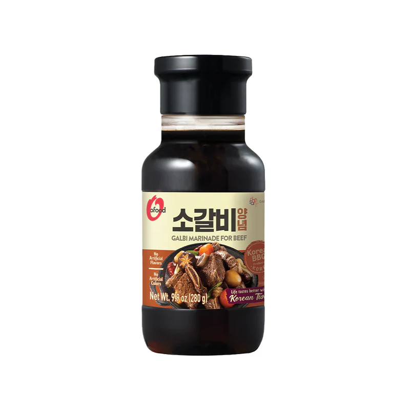O'Food Koreaanse BBQ Galbi Marinade voor Rundvlees 280 g
