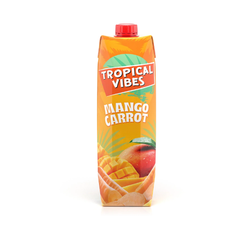 Tropical Vibes TETRA MANGO CARROT 1L x 6 Packs