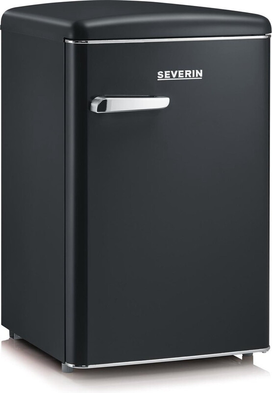Severin RKS 8832 - Retro tafelkoelkast - mat zwart