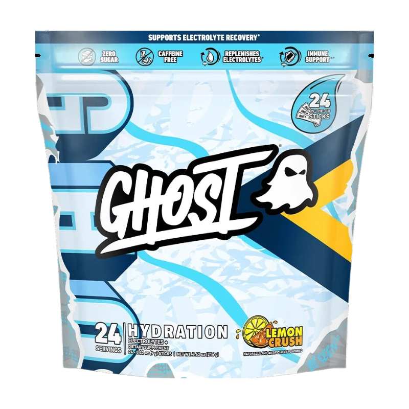 Ghost Hydratatie Sticks Lemon Crush 61 gram, 24 porties