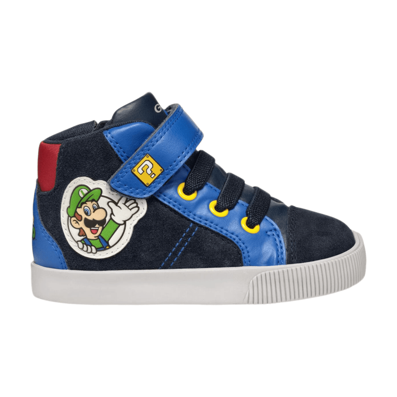 Geox Unisex B Kilwi B. B Collection - Suède+Synth. Leer Navy/Royal 26