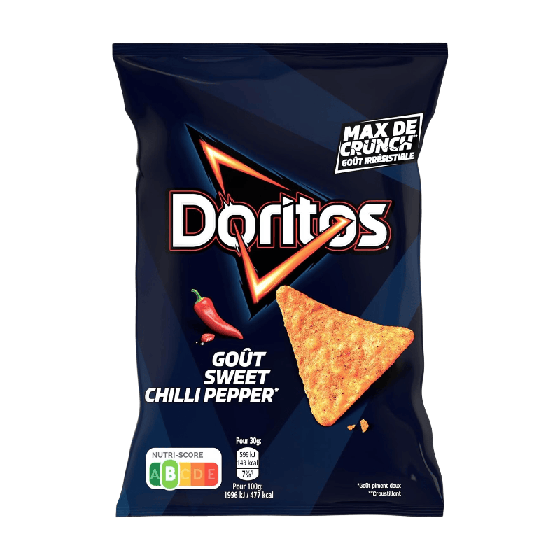 Chips Tortilla Doritos MO3168930173250 – Goût Nacho Cheese, 250g - vue 5