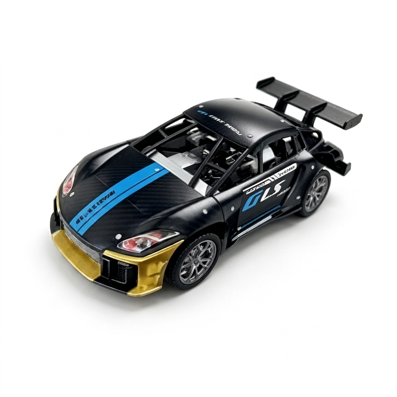 4WD RC Drift Auto Ferngesteuertes Rennauto aus Legierung mit Hochgeschwindigkeit, Premium Metall Spielzeug Geschenk für Jungen (Batterien enthalten)