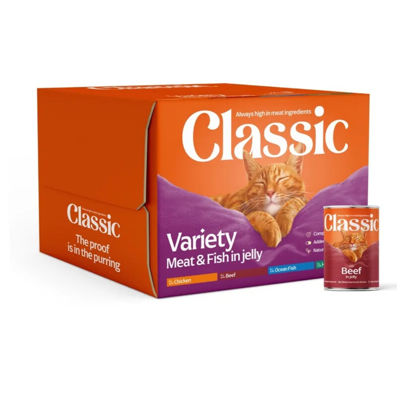 Classic Cat Food 24X400g