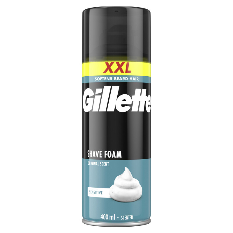 Gillette Sensitive Basis Rasierschaum 400 ml