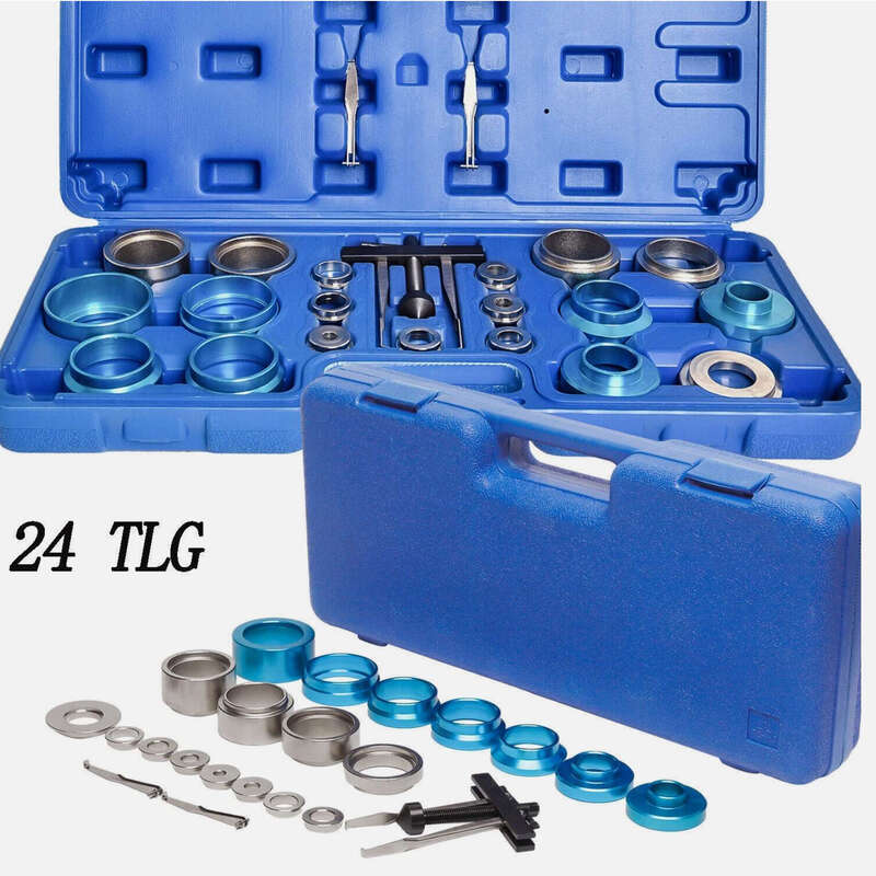 24-teiliges Radialwellendichtring-Set – Montage- und Installationswerkzeug für Simmerringe & Wellendichtringe, geeignet für Lager, Dichtungen & Kfz-Reparatur