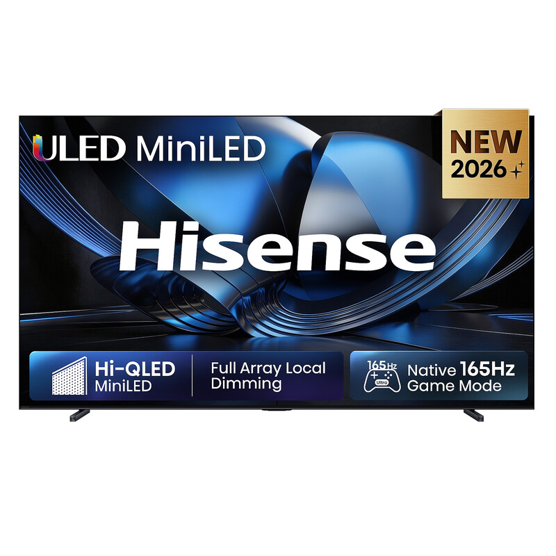 Hisense Dunkelgrau/Schwarz Qled-Fernseher "100U7dse", Energieeffizienz: F (A-G), (, ), 100 ″, Fernseher - Bild 2