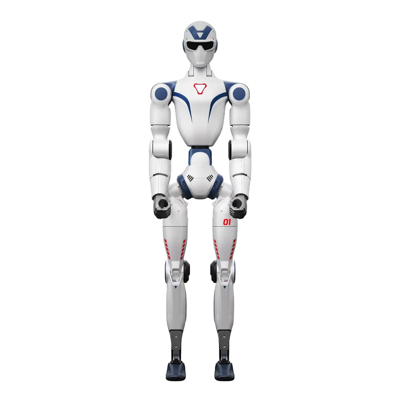 En stock, livraison le lendemain | Carte cadeau de 295 € offerte | Robot humanoïde Unitree R1, intelligence incarnée, double caméra, 26 degrés de liberté, interaction intelligente avec modèle vocal IA intégré, bleu et blanc