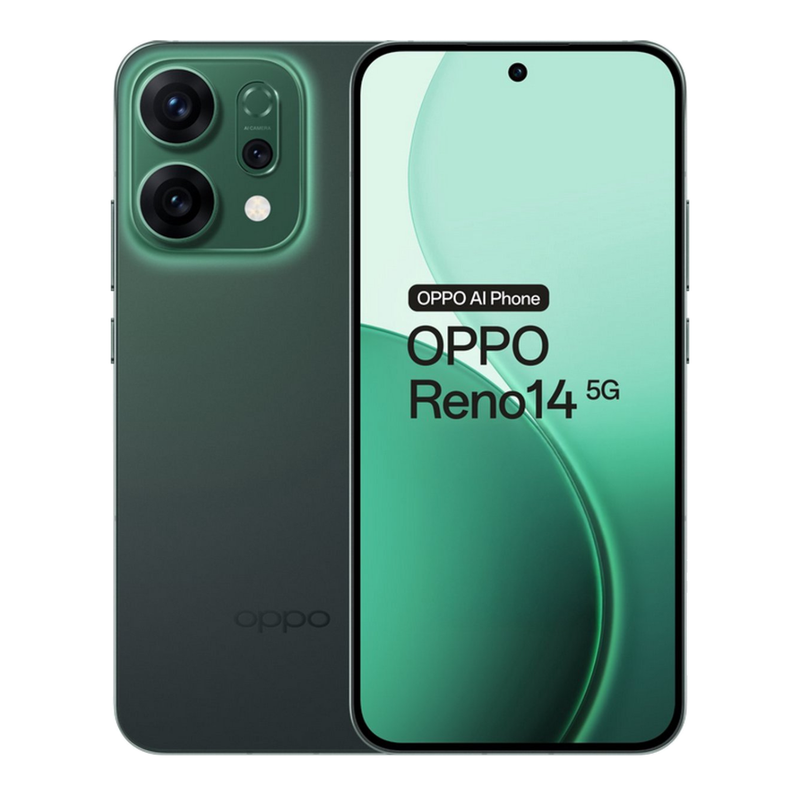 OPPO Reno14 256 GB Luminous Green 5 G