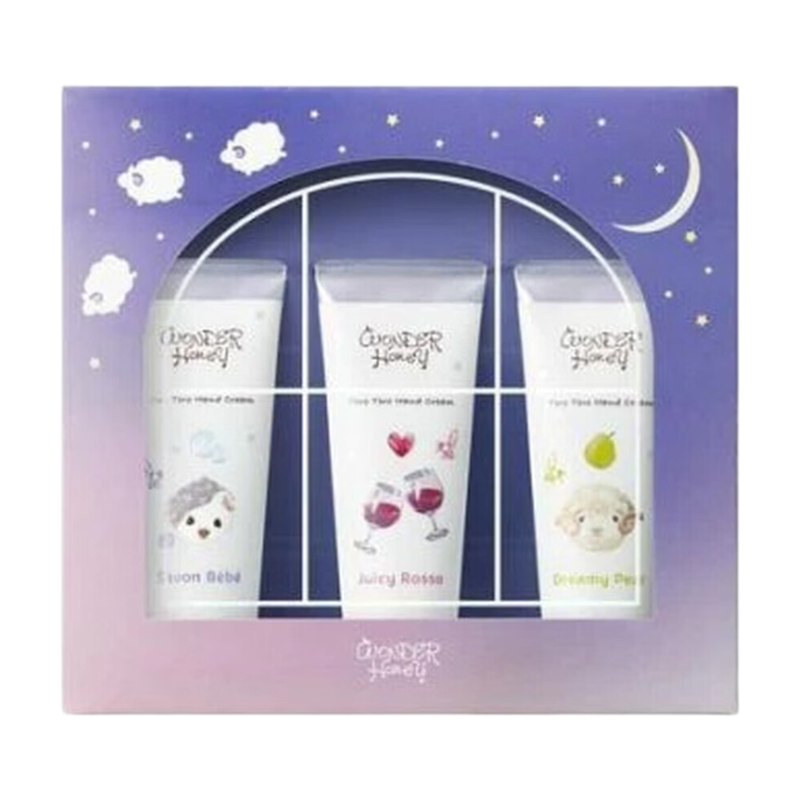 Vecua Honey Wonder Honey Hand Cream Gift (Honey Dew Trio)
