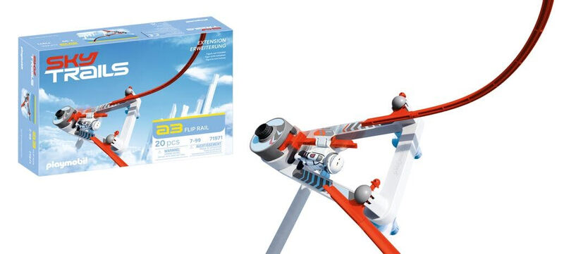 Sky Trails Flip Rail Konstruktionsspielzeug für dynamische Bahnen und actionreiche Abenteuer – Bauen Sie Ihr eigenes Abenteuer mit spannenden Flip-Elementen – Für Kinder ab 7 Jahren – 71971