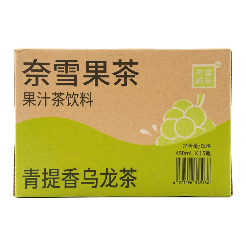 Nayuki Green 【Cooling】【Hydration】Nayuki Fruit Drink- Grape Oolong Tea 15X450ml