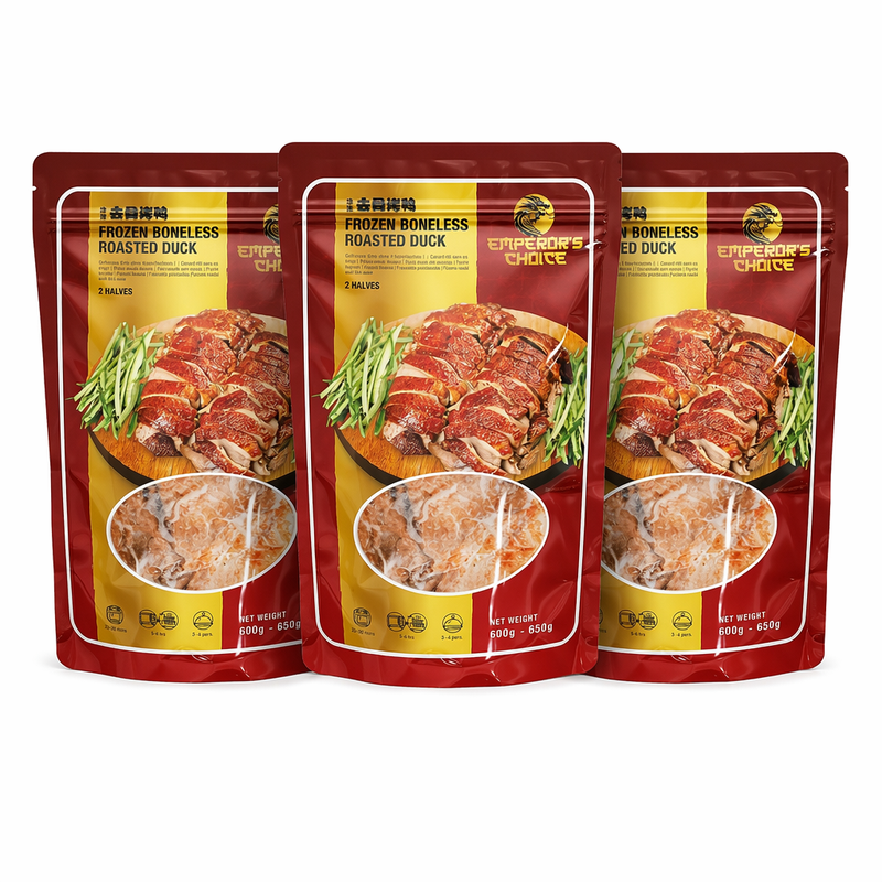 Emperor's Choice Geroosterde Eend Ontbeend – 3 x 550 g