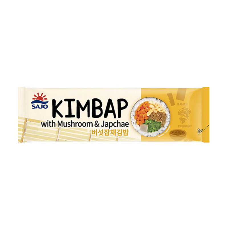 Sajo Kimbap With Mushroom & Japchae 230g