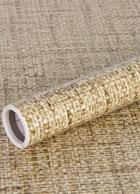 Sticky Back Plastic Hessian Natural 0.45x2m