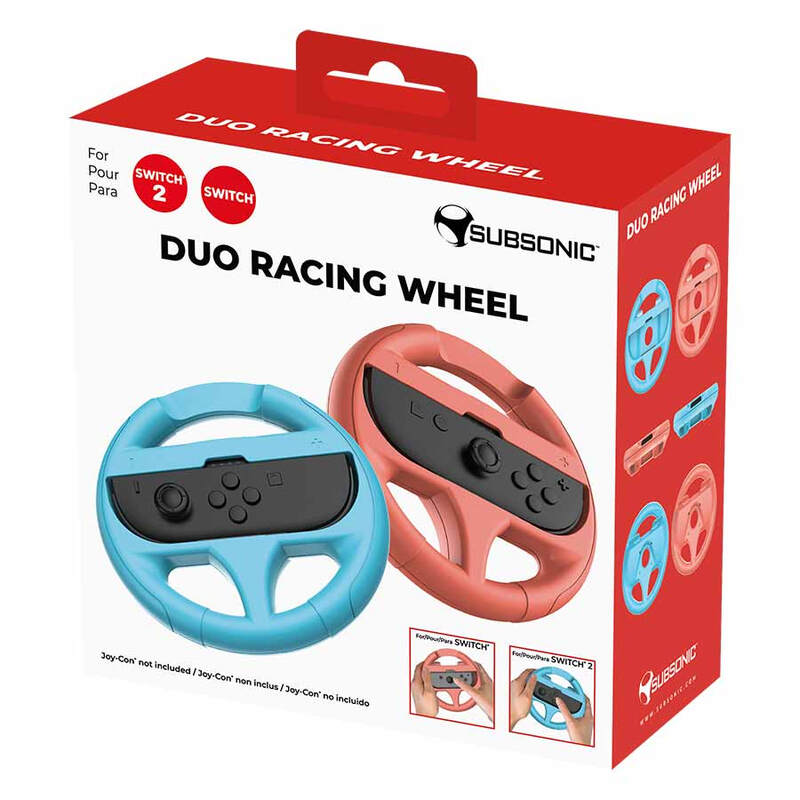 SUBSONIC_PACK DE 2 VOLANTS POUR JOYCONS SWITCH 2 & SWITCH