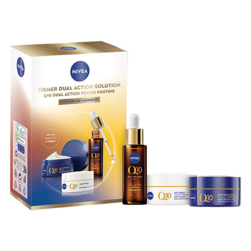 NIVEA verstevigende oplossing met dubbele werking geschenkset