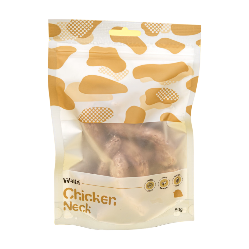 Freeze Dried Chicken Neck 50g