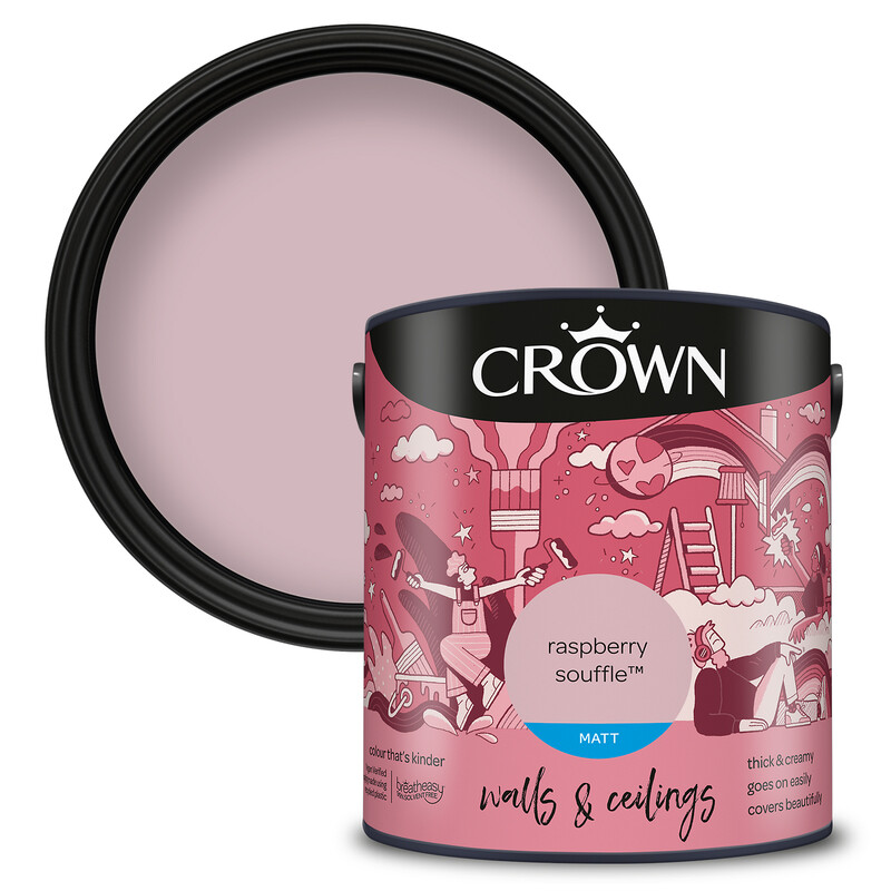 Matt Emulsion Raspberry Souffle 2.5L